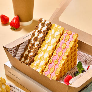 Delicias al por Mayor <span class=keywords><strong>de</strong></span> Mangehuafu: Pastel <span class=keywords><strong>de</strong></span> Queso Premium con Waffles Gruesos, Notas Ricas <span class=keywords><strong>de</strong></span> <span class=keywords><strong>Chocolate</strong></span> y Relleno <span class=keywords><strong>de</strong></span> Cacao - Product Image 4