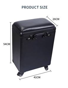 Kissure haute capacité boîte de barre de tirage support de <span class=keywords><strong>bras</strong></span> de Table de <span class=keywords><strong>tatouage</strong></span> valise Portable bagages chariot de <span class=keywords><strong>tatouage</strong></span> sac étui de rangement de meubles - Product Image 3