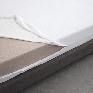 Boîte d'emballage <span class=keywords><strong>de</strong></span> qualité supérieure 6 côtés <span class=keywords><strong>housse</strong></span> à ressort <span class=keywords><strong>anti</strong></span>-punaises <span class=keywords><strong>de</strong></span> <span class=keywords><strong>lit</strong></span> protège-matelas imperméable à glissière - Product Image 4