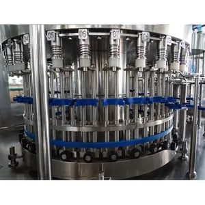 Calidad confiable 20000BPH Excelente rendimiento Máquina de llenado de agua pequeña mineral embotellada líquida automática