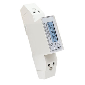 Din Rail LCD tac1100 giai đoạn duy nhất năng lượng kWh <span class=keywords><strong>Meter</strong></span> 230VAC 100A RS485 modbus điện áp hiện tại Hz - Product Image 6