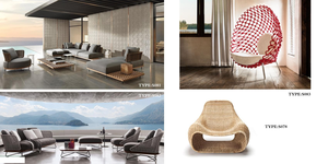 Novo Conjunto de Sofás de Teak para Exterior 2026, Moderno e Impermeável, Móveis de Madeira Sólida com Almofadas - Product Image 5