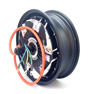มอเตอร์ QSMOTOR ขนาด 12 นิ้ว V4 3000W 40H แบบ Dual Hall 48-96V ไร้แปรงถ่าน กันน้ำ พร้อมฐานยึดแบบ Flange สำหรับจักรยานไฟฟ้า - Product Image 3