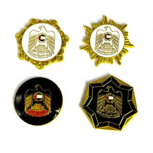 Großhandel Maßgefertigte Vergoldete VAE-Seevogel-Emaille-Anstecknadeln, Seevogel-Magnet-Anstecknadeln - Product Image 1