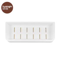 Étagère murale autocollante en plastique robuste pour cuisine