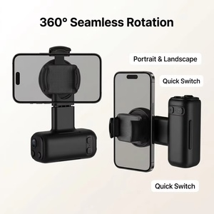 <span class=keywords><strong>Stabilisateur</strong></span> de smartphone à rotation panoramique à 330 degrés F03, poignée de prise de vue vidéo cinématique avec joystick - Product Image 3