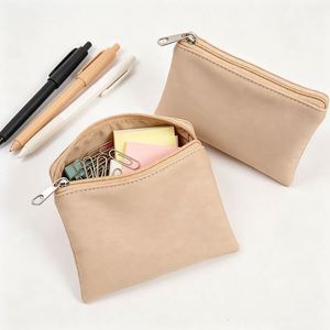 Portable Travel Cosmetic Bag Makeup Pouch for <b>Lipstick</b> Brushes Toiletry Organizer Lightweight Zipper Closure with <b>Custom</b> Logo - Product Image 2