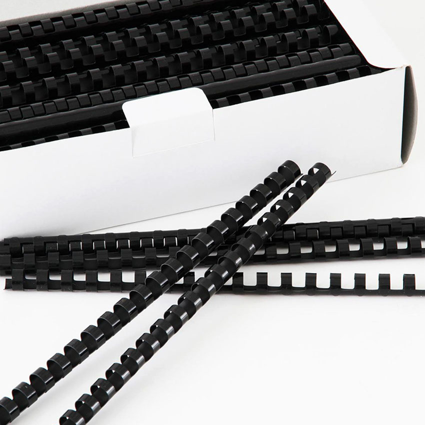 Gbc Combind 5/8 19 Ring Plastic Binding Combs Black 100 Pack GBC CombBind 5/8  Inch 19-Ring Plastic Comb Binding - Black 100 Pack 4000092G Gbc Binding  Spines