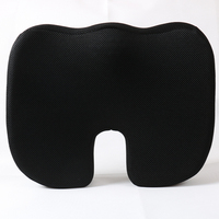 Coussin de siège ergonomique en mousse à mémoire de forme avec gel rafraîchissant pour chaise de bureau et siège de voiture, soutien orthopédique de la colonne vertébrale pour le confort et le soulagement