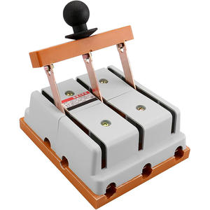 HS11F-100/38 380V 100A 3-poliger Doppelwurf-Sicherheits messersc halter für elektrische Bremsen - Product Image 1