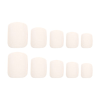 Nouvelles Faux Ongles Carrés Mat Détachables à Couverture Complète 24 Pièces Couleur Unie, Prix de Gros Usine, Ongles à Presser