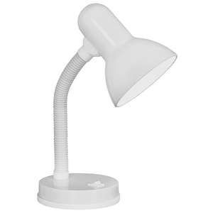 Lámpara de Escritorio Moderna de Metal E27/40W Blanca (9019510085) - Product Image 1