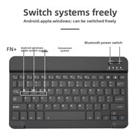 Nouvel ensemble clavier et souris sans fil 2,4 G RGB rétroéclairé pour tablette PC, étanche, anti-chute, portable, pour ordinateur de bureau et portable, en stock