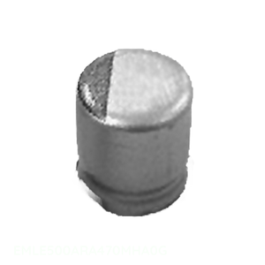 ตัวเก็บประจุ47 uF 20% 50V ตัวเก็บประจุแบบ SMD EMLE500ARA470MHA0G แบบยึดผิวตัวเก็บประจุ47 uF - Product Image 1