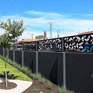 Pequeños jardines para casas al aire libre de alta calidad poste de aluminio valla enrejado <span class=keywords><strong>AMP</strong></span> puertas cercado - Product Image 5