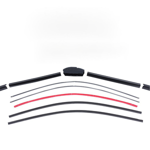 Hoge Kwaliteit Dubbele Rubberen Strip Ruitenwissers Groothandel Natuurlijke Rubberen Strip Frameloze High Definition Fit Auto Ruitenwisserbladen - Product Image 4