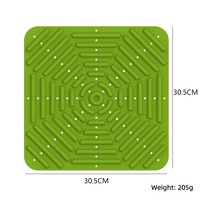 Tapis de nidification en silicone pour poules, lavable, réutilisable, anti-casse d'œufs, pour poulailler, découpable, pour volailles