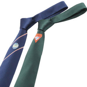 Top Seller Productos 100% Poliéster Corbata hecha a mano Servicio OEM Patrón clásico Corbatas personalizadas para trabajadores de oficina - Product Image 2