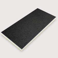 Plaques de plafond acoustiques modernes en fibres minérales blanches, carrées, à bordure tegulaire, ignifuges, perforées, imperméables, marque Kente