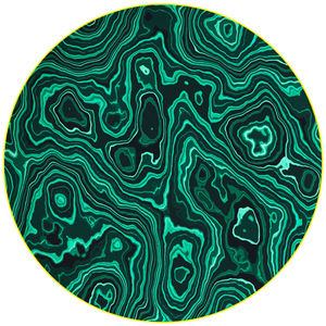 Assiettes en porcelaine à motif spécial vert, design gravé, écologiques et durables - Product Image 5
