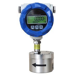 CE高温抵抗マイクロギア流量計ステンレス鋼フェルール接続24V DCバッテリー駆動水オイルOEM - Product Image 1