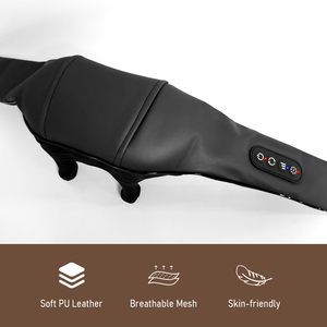 Hochwertiger CE FCC 7,4V/2000mAh Nackenmassagegerät mit Wärmefunktion zur Schmerzlinderung Shiatsu-Nackenmassagegerät - Product Image 4