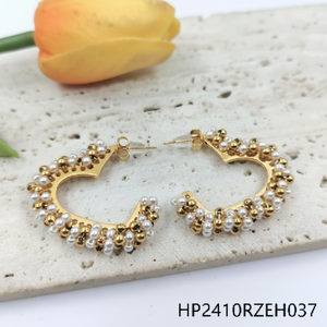 Pendientes de moda de diseño elegante para mujer, accesorios de uso diario y fiesta, joyería de moda - Product Image 1