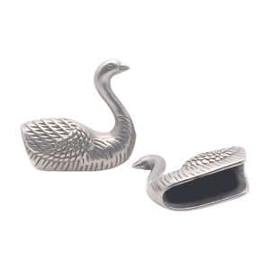 <span class=keywords><strong>OEM</strong></span>高品质锌合金天鹅金属压铸家居装饰动物工艺品 - Product Image 6