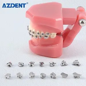 Mini soportes Roth de ortodoncia dental/soportes de autoligado monobloque esféricos dentales
