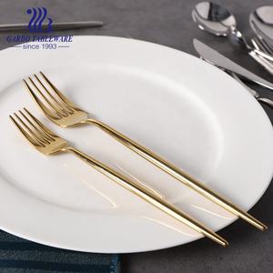 Juego de Cubiertos <span class=keywords><strong>Garbo</strong></span>, Buen Precio, Chapado en Oro Titanio, Acero Inoxidable 410ss 13-0, Juego de Cubiertos de 24 Piezas - Product Image 6