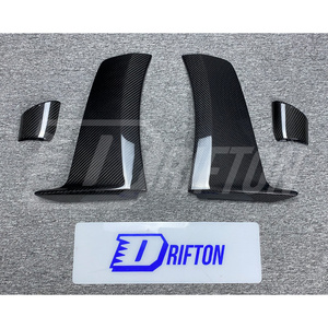 Diffuseurs latéraux de pare-chocs arrière en fibre de carbone style OE GT3 RS pour Porsche 911 992 GT3RS 2023 et suivants - Product Image 2