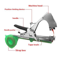 Nouvelle machine transfrontalière pour la ligature des branches et la fixation des vignelettes, outil de treillisage pour tomates/concombres pour l'utilisation en verger et en jardin