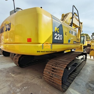 Machinerie d'ingénierie de haute qualité, excavatrice hydraulique d'occasion, excavatrice Komatsu PC220 d'occasion à vendre - Product Image 2