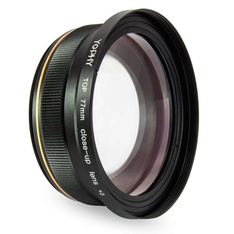 Yophy Professionele Close-Up Lens Filter + 3 Dome Hd Achromatische Lens Filter 77Mm 2021 Fabriek Oem