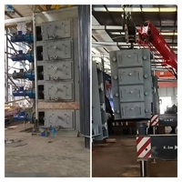Machine de pyrolyse pour la transformation continue des déchets en carburant : pneus usagés, produits plastiques, boues d'huile