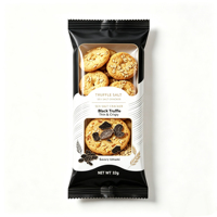 Sachets personnalisés imprimés à scellage arrière de qualité alimentaire pour barres énergétiques, barres protéinées, bonbons, chocolats et biscuits