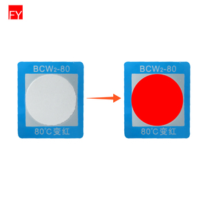 Nhãn Dán Nhãn Đổi Màu Không Thể Đảo Ngược Của Nhà Máy Nhãn Dán Tùy Chỉnh Nhãn Dán Chỉ Báo Nhiệt Độ Có Thể Đảo Ngược - Product Image 6