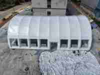 Grande couverture de piscine gonflable, cadre hermétique, tente de piscine gonflable