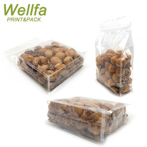 Sachets d'emballage en plastique pour fruits secs, noix, cacahuètes, amandes grillées, sachets à fond plat pour aliments secs - Product Image 3