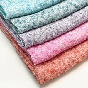 Hijabs de algodón de gasa Modal de puntos de colores teñidos personalizados <span class=keywords><strong>para</strong></span> mujeres musulmanas chal con borlas bufandas de punto <span class=keywords><strong>para</strong></span> el cabello turbantes de viscosa <span class=keywords><strong>para</strong></span> damas 2024 - Product Image 1