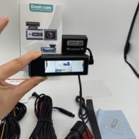 Caméra embarquée double 4K 4G avec écran IPS 7 pouces, suivi GPS, application gratuite, enregistreur vidéo avant 4K et arrière 1080P S505 – Vente en gros usine