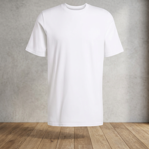 เสื้อยืดคอตตอน 180GSM พิมพ์ลายโลโก้ตามสั่ง คอกลม แห้งเร็ว ระบายอากาศดี แขนสั้น เสื้อเปล่าสำหรับสกรีนลาย สวมใส่สบายๆ - Product Image 3