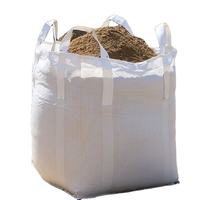 Sac de stockage FIBC géant en polypropylène tissé (PP) pour déchets de construction, aménagement paysager et jardinage, 6 et 3 yards, avec impression gratuite