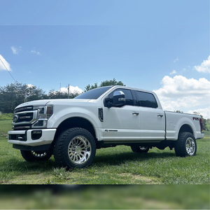 Jantes Deep Dish forgées en aluminium chromé pour camion, roue simple surdimensionnée, personnalisées OEM & ODM, entièrement polies, 26 pouces 8x180, tout-terrain F-150 - Product Image 5