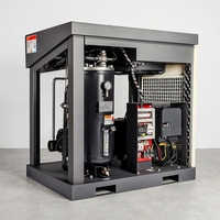 Compresseur d'air à vis stationnaire professionnel XLPM30A 30 CV monophasé lubrifié à entraînement direct 22 kW Neuf