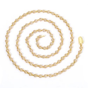 Collares de Hip Hop Premium Personalizados de Plata de Ley 925 con Moissanita VVS y Cuentas, que Pasan la Prueba, Precio por Longitud - Product Image 2