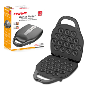 Akane a.2200 1400W <span class=keywords><strong>Donut</strong></span> Maker maquina de hacer bánh rán không dính lớp phủ hai mặt sưởi ấm dễ dàng để làm sạch nhiệt đồng đều - Product Image 1