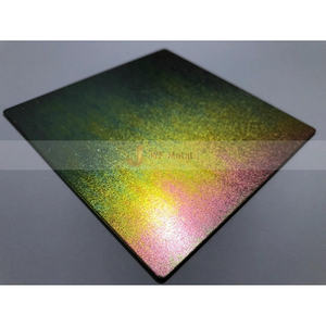 Panneau décoratif en acier inoxydable de style vintage EX883 pour la décoration murale intérieure architecturale - Product Image 2