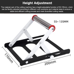 Support triangulaire multifonctionnel réglable, support de levage pliable, cadre de support en acier inoxydable - Product Image 3