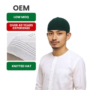 Voile de prière musulman personnalisé OEM à motif, faible MOQ, en polyester tricoté et coton, pour hommes, pour la prière et la sublimation - Product Image 1